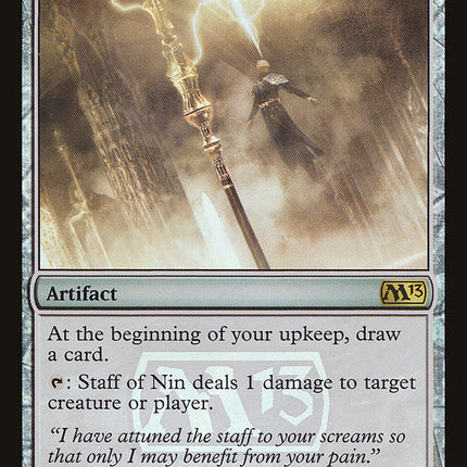 Staff of Nin [Magic 2013 Prerelease Promos]