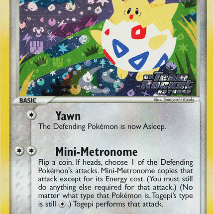 Togepi (50/109) (Stamped) [EX: Team Rocket Returns]