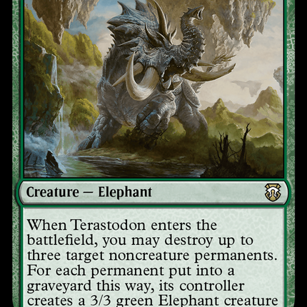 Terastodon (Ripple Foil) [Modern Horizons 3 Commander]
