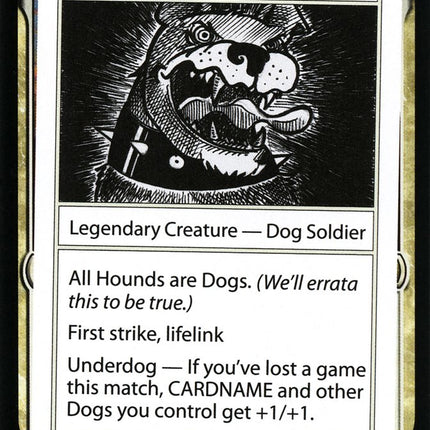 Ruff, Underdog Champ [Mystery Booster Playtest Cards]