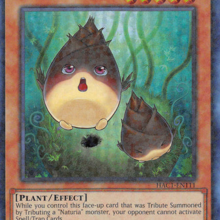 Naturia Bamboo Shoot (Duel Terminal) [HAC1-EN111] Parallel Rare