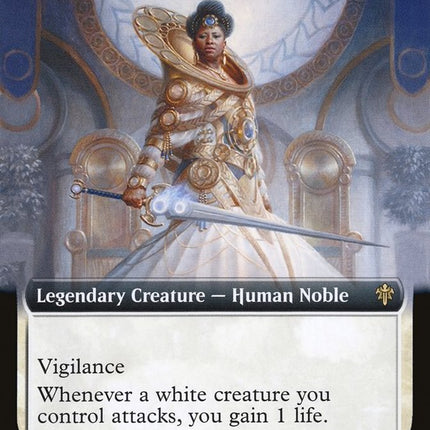 Linden, the Steadfast Queen (Extended Art) [Throne of Eldraine]