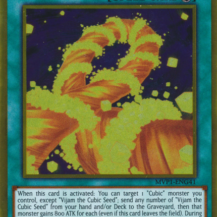 Cubic Karma [MVP1-ENG41] Gold Rare