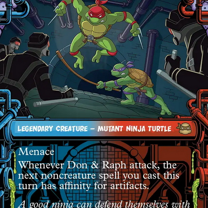 Don & Raph, Hard Science (Showcase) [Teenage Mutant Ninja Turtles]