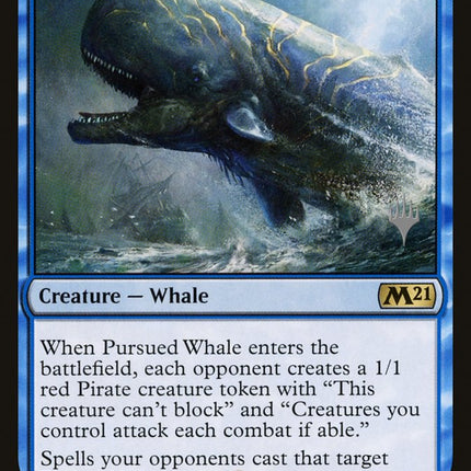 Pursued Whale (Promo Pack) [Core Set 2021 Promos]