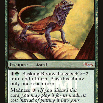 Basking Rootwalla [Friday Night Magic 2007]