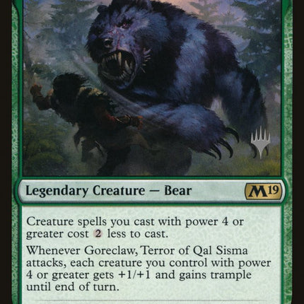 Goreclaw, Terror of Qal Sisma (Promo Pack) [Core Set 2019 Promos]