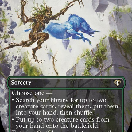 Tooth and Nail (Borderless Alternate Art) [Commander Masters]