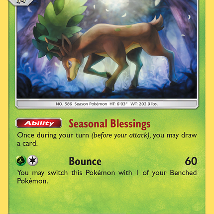 Sawsbuck (16/236) [Sun & Moon: Cosmic Eclipse]