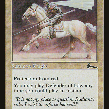 Defender of Law [Urza's Legacy]