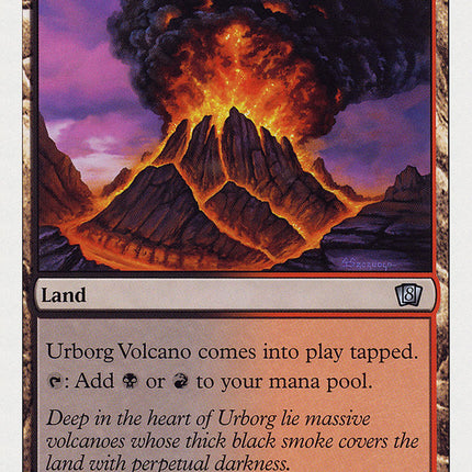 Urborg Volcano [Eighth Edition]