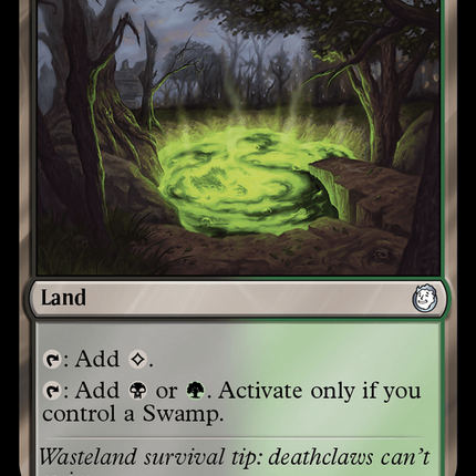 Tainted Wood (Surge Foil) [Fallout]