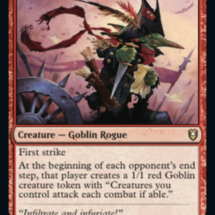 Goblin Spymaster [Commander Legends: Battle for Baldur's Gate]