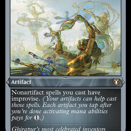 Inspiring Statuary (Foil Etched) [Commander Masters]