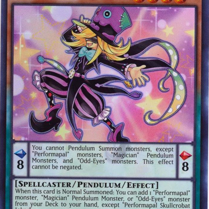 Performapal Skullcrobat Joker [OP01-EN007] Super Rare