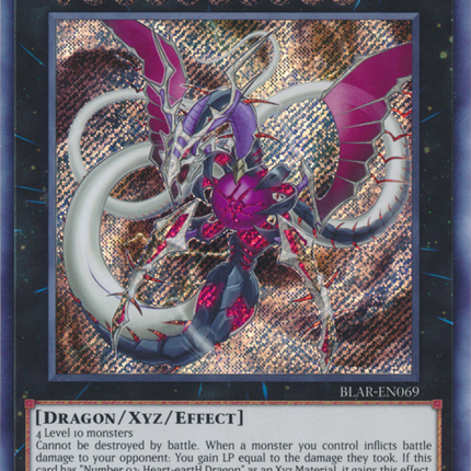 Number C92: Heart-eartH Chaos Dragon [BLAR-EN069] Secret Rare