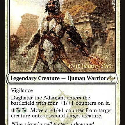 Daghatar the Adamant [Fate Reforged Prerelease Promos]