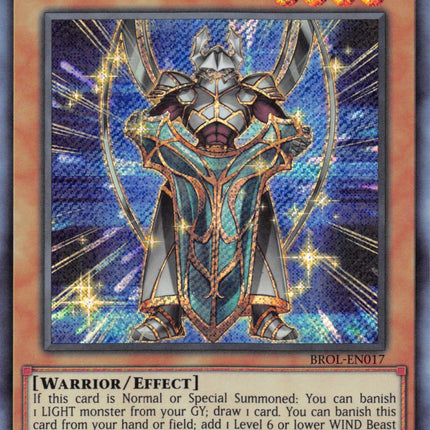 Noble Knight's Shield-Bearer [BROL-EN017] Secret Rare