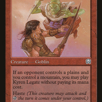 Kyren Legate [Mercadian Masques]