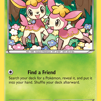 Deerling (8/124) [XY: Fates Collide]