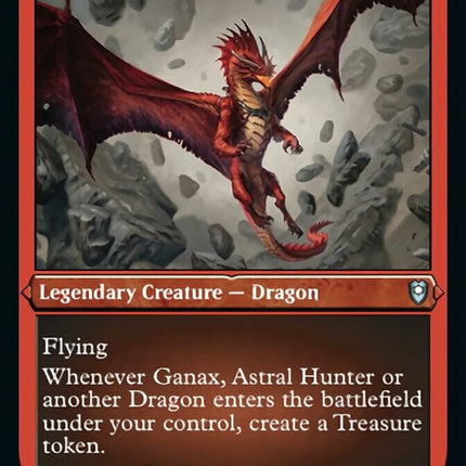 Ganax, Astral Hunter (Foil Etched) [Commander Legends: Battle for Baldur's Gate]