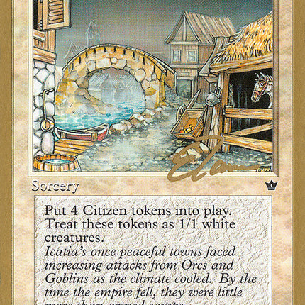 Icatian Town (Eric Tam) [Pro Tour Collector Set]