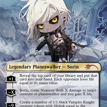 Sorin, Grim Nemesis (Borderless) [Secret Lair Drop Series]