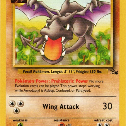 Aerodactyl (16/62) [Fossil Unlimited]
