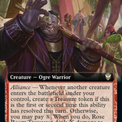 Rose Room Treasurer (Extended Art) [Streets of New Capenna Commander]