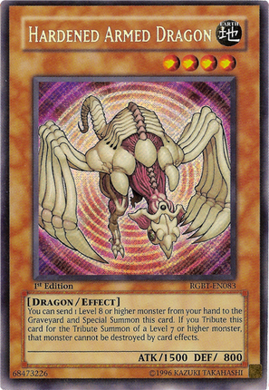 Hardened Armed Dragon [RGBT-EN083] Secret Rare