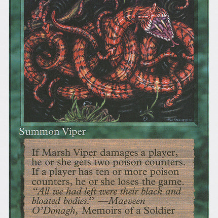 Marsh Viper [Fourth Edition]