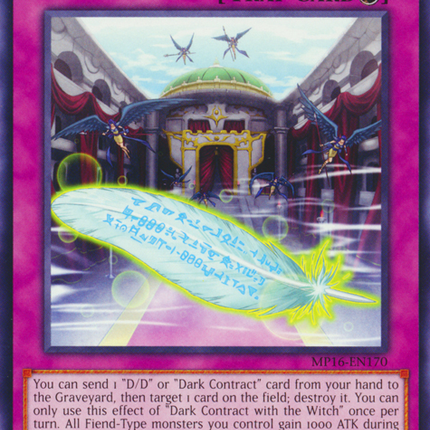 Dark Contract with the Witch [MP16-EN170] Common