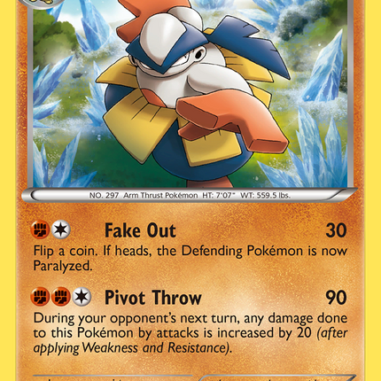 Hariyama (63/116) [Black & White: Plasma Freeze]