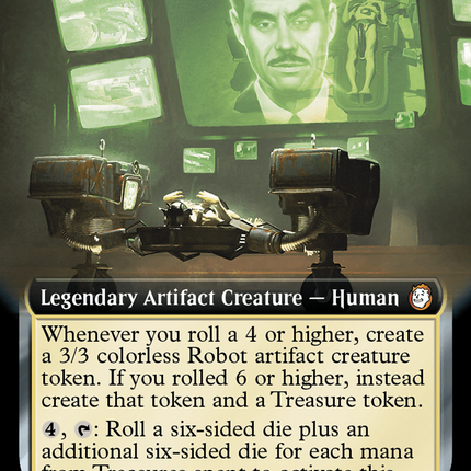 Mr. House, President and CEO (Extended Art) (Surge Foil) [Fallout]