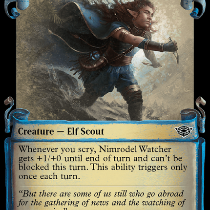 Nimrodel Watcher [The Lord of the Rings: Tales of Middle-Earth Showcase Scrolls]