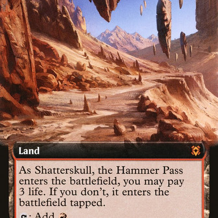 Shatterskull Smashing // Shatterskull, the Hammer Pass (Extended Art) [Zendikar Rising]