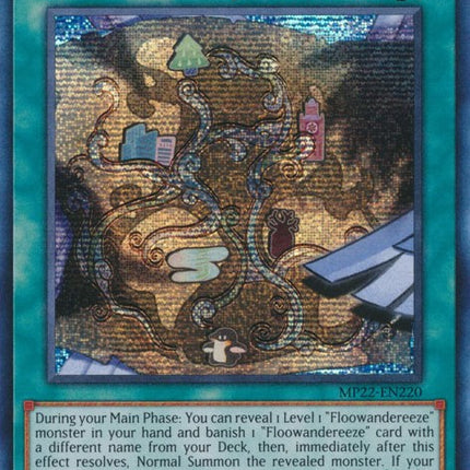 Floowandereeze and the Magnificent Map [MP22-EN220] Prismatic Secret Rare