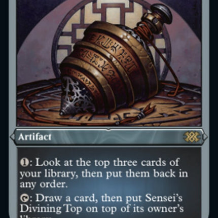 Sensei's Divining Top (Foil Etched) [Double Masters 2022]