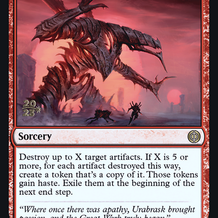 Red Sun's Twilight [Phyrexia: All Will Be One Prerelease Promos]