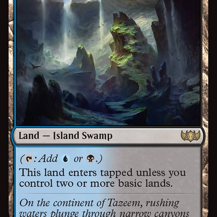 Sunken Hollow [Tarkir: Dragonstorm Commander]
