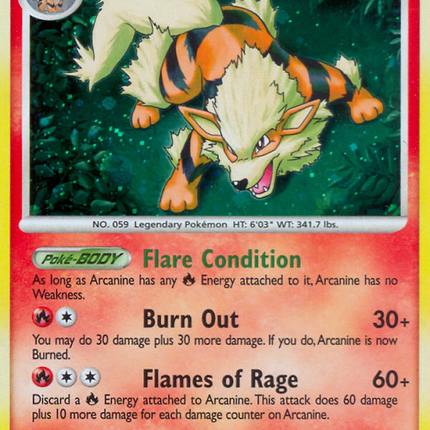 Arcanine (1/111) [Platinum: Rising Rivals]