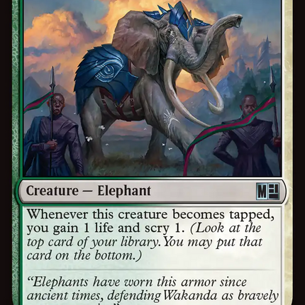 Wakandan Tusker [Marvel Super Heroes Commander]