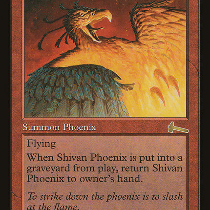 Shivan Phoenix [Urza's Legacy]