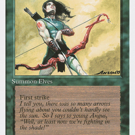 Elvish Archers [Fourth Edition]