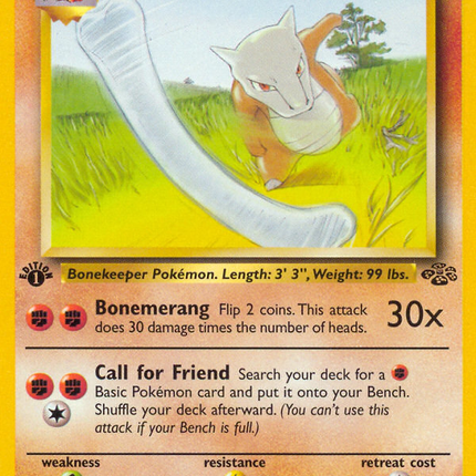 Marowak (39/64) [Jungle 1st Edition]