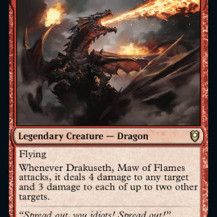 Drakuseth, Maw of Flames [Commander Legends: Battle for Baldur's Gate]