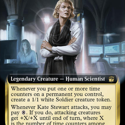 Kate Stewart (Extended Art) (Surge Foil) [Doctor Who]