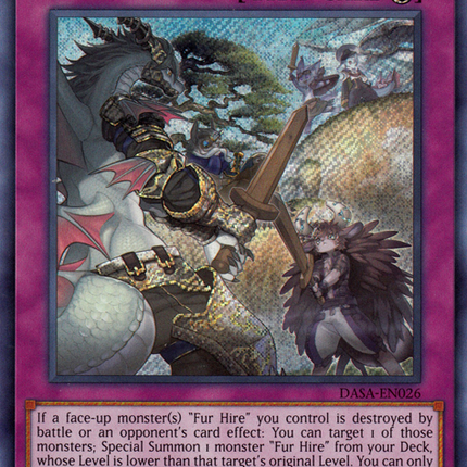 Training Fur Hire, Fur All Your Training Needs [DASA-EN026] Secret Rare