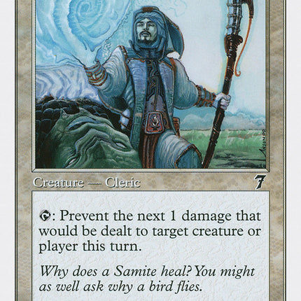 Samite Healer [Seventh Edition]