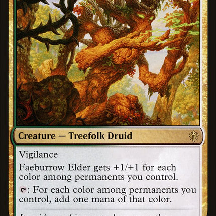 Faeburrow Elder [Throne of Eldraine]